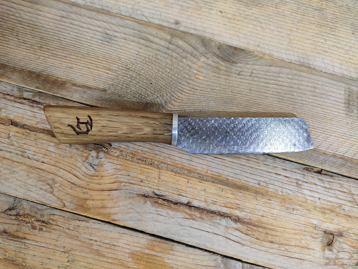 Damascus knife